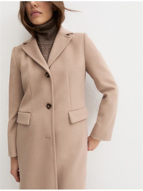 Cappotto semi aderente in jersey soft EMME MARELLA | EMMSTAGNO702/003